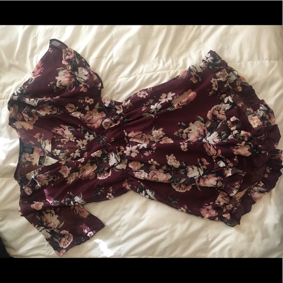 Dresses & Skirts - Floral Romper Brand New